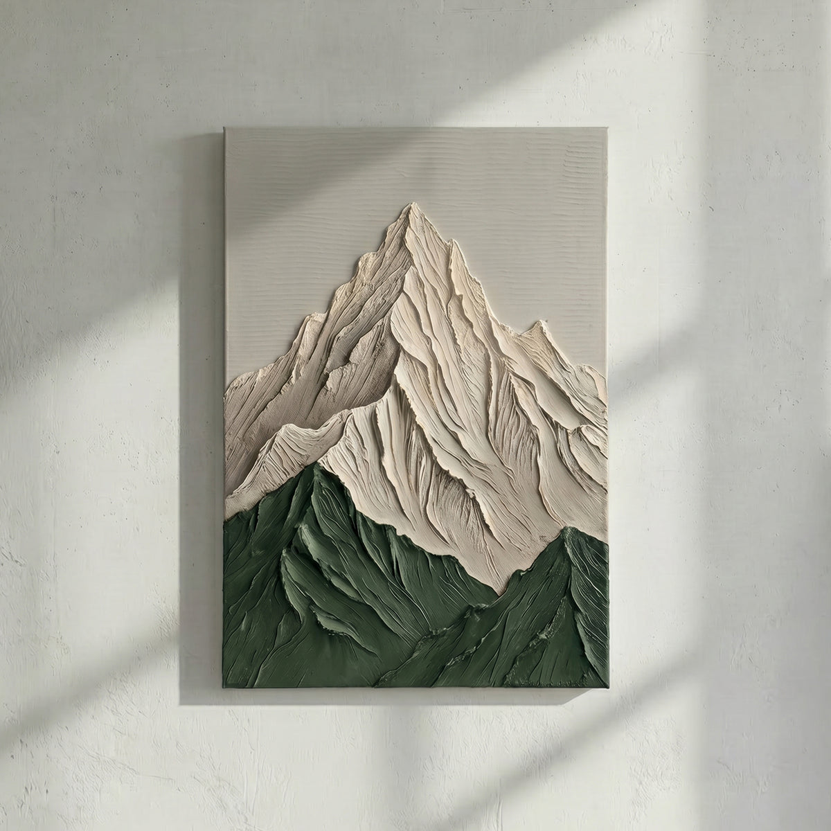 Snow Mountain Peak Bold Texture