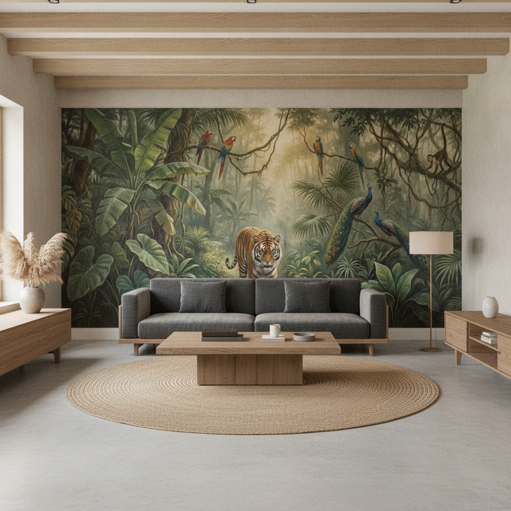 Classical Garden Gazebo Mural Wall Art