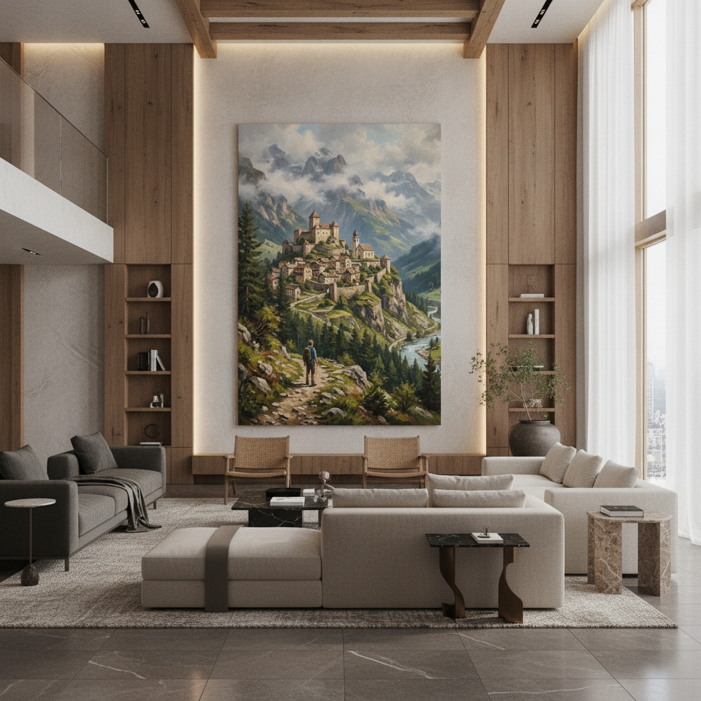 Alpine Castle Art