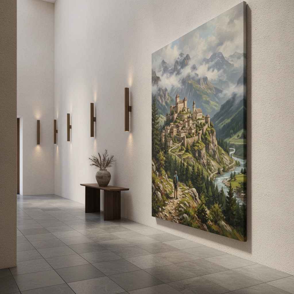 Alpine Castle Art