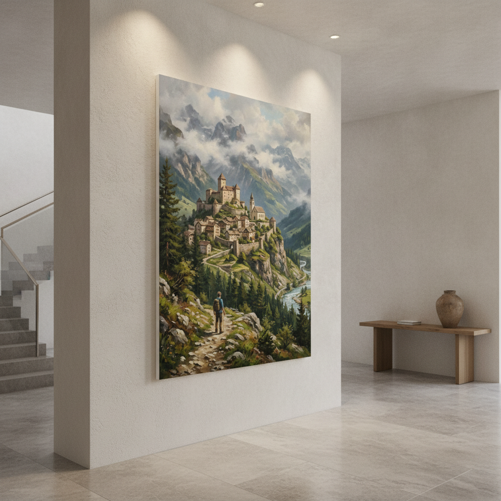 Alpine Castle Art