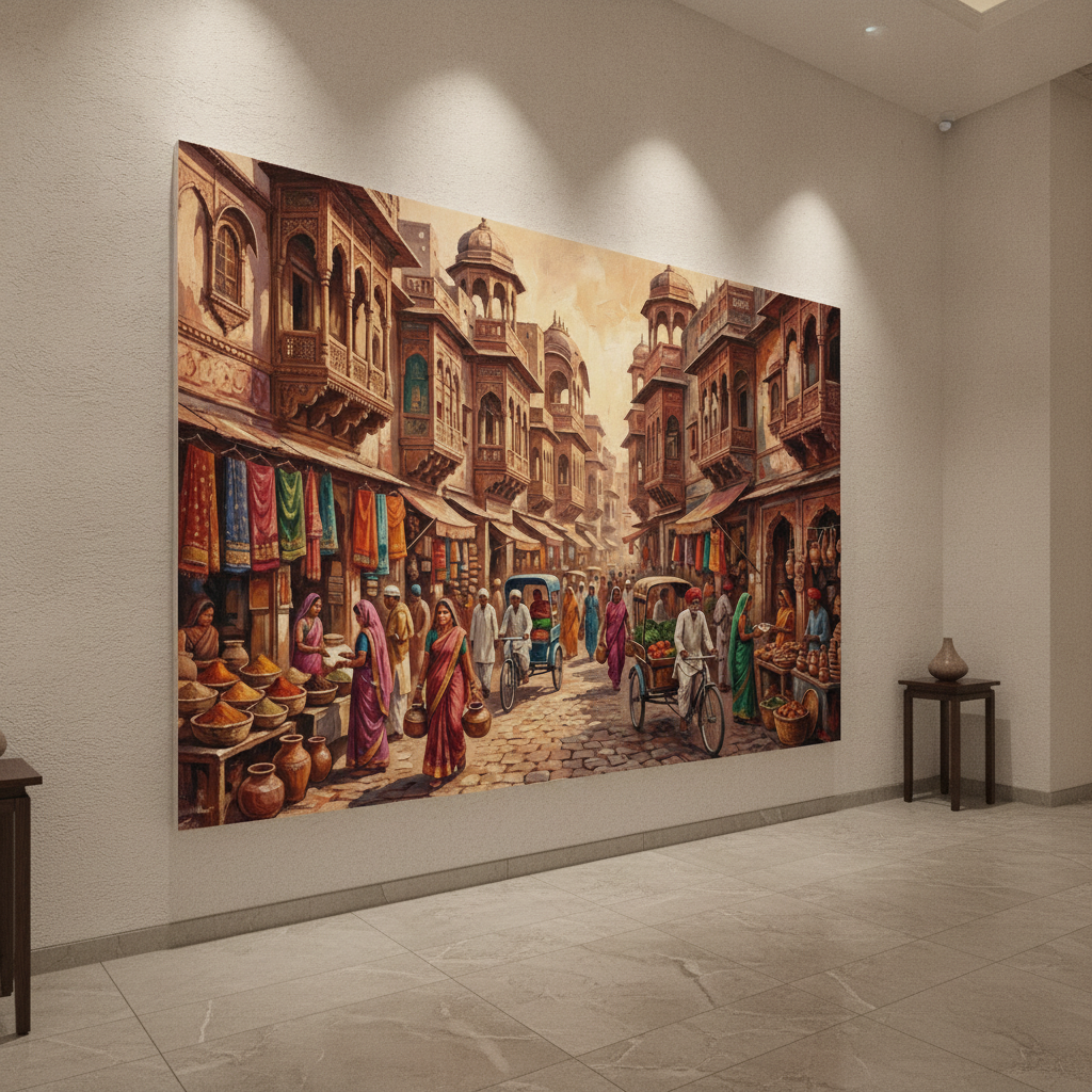 Jaipur Bazaar Art