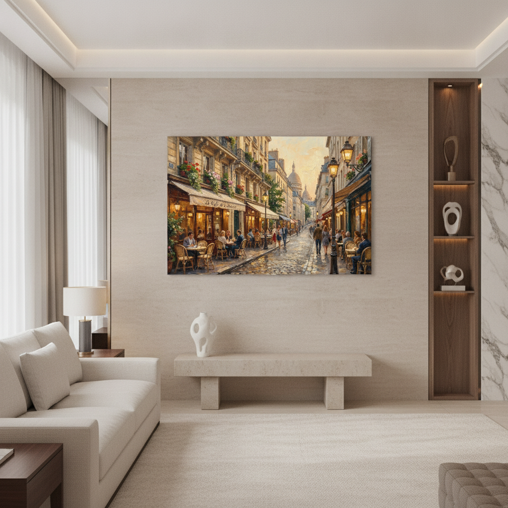 Paris Cafe Art