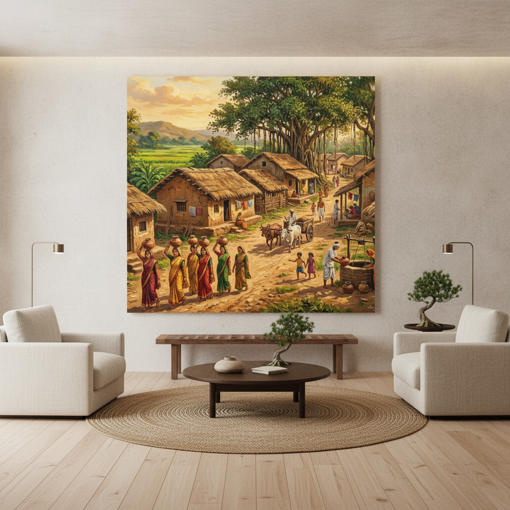 Village Women Art