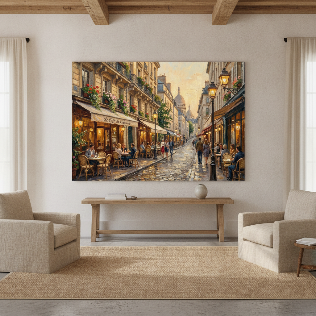 Paris Cafe Art