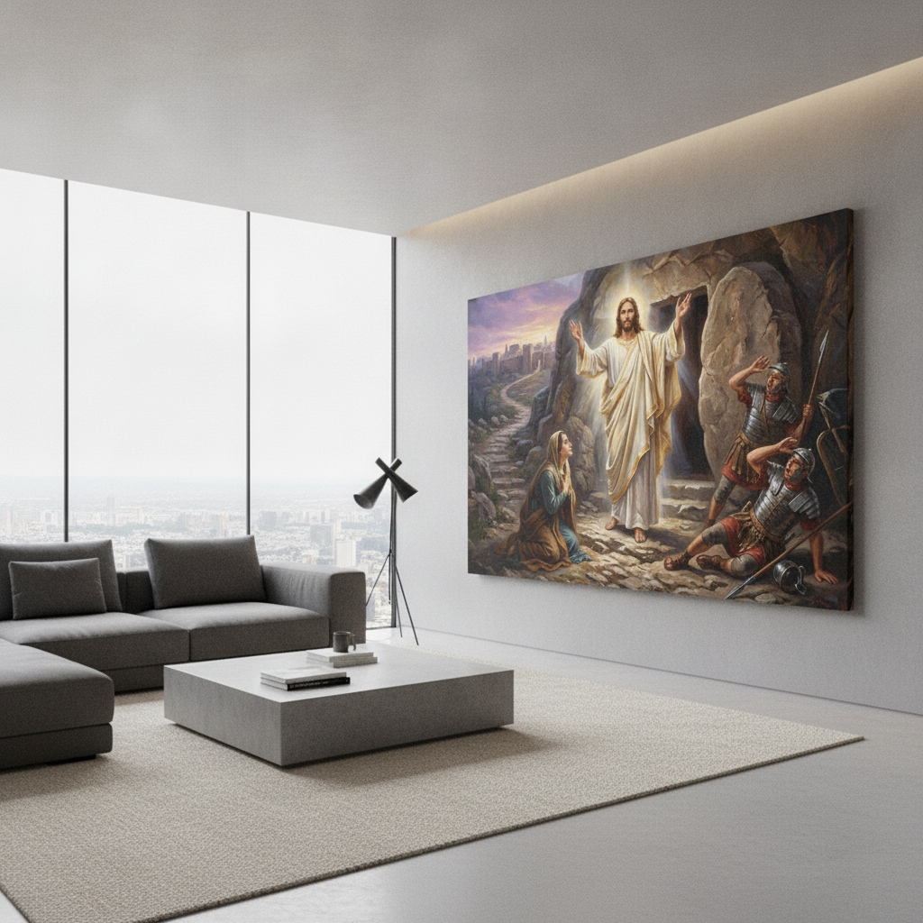 Jesus Resurrection Painting