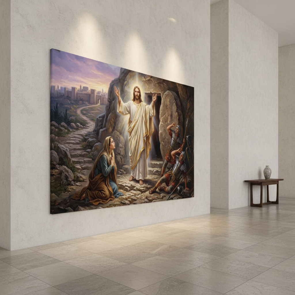 Jesus Resurrection Painting