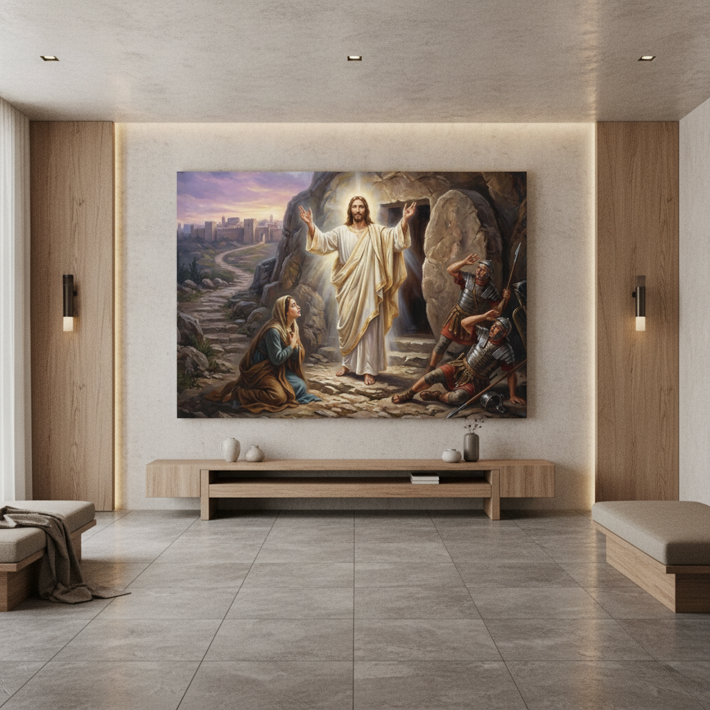 Jesus Resurrection Painting
