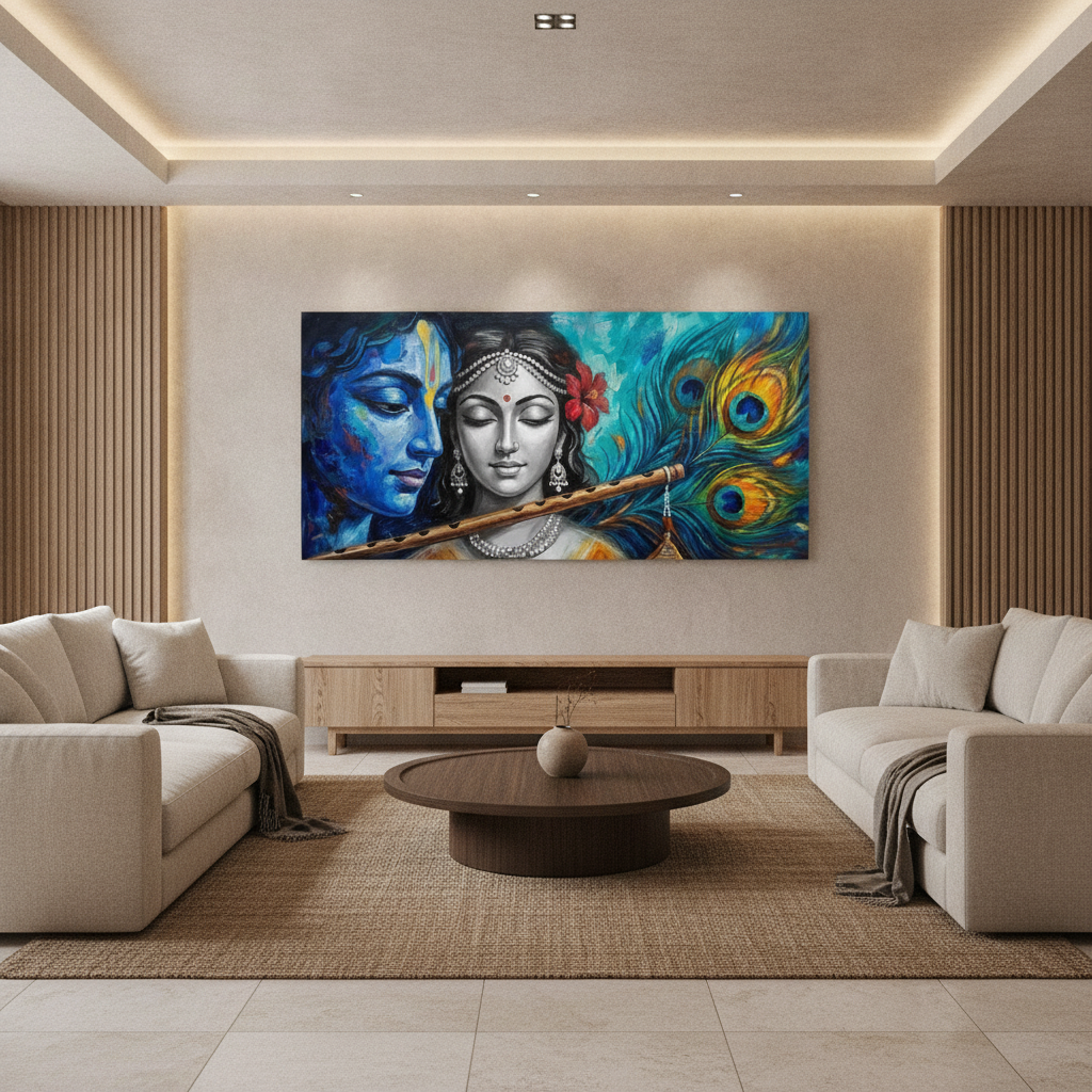 Radha Krishna Painting