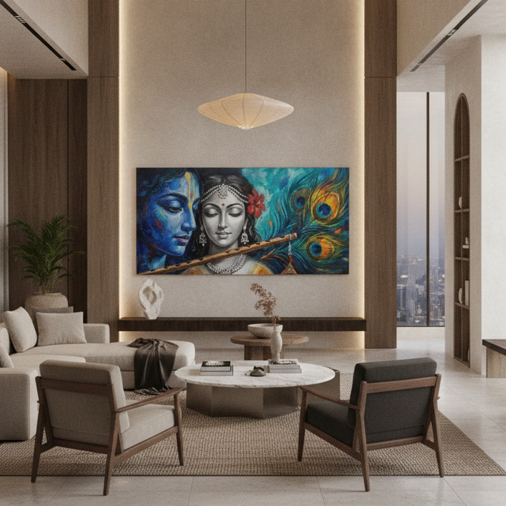 Radha Krishna Painting