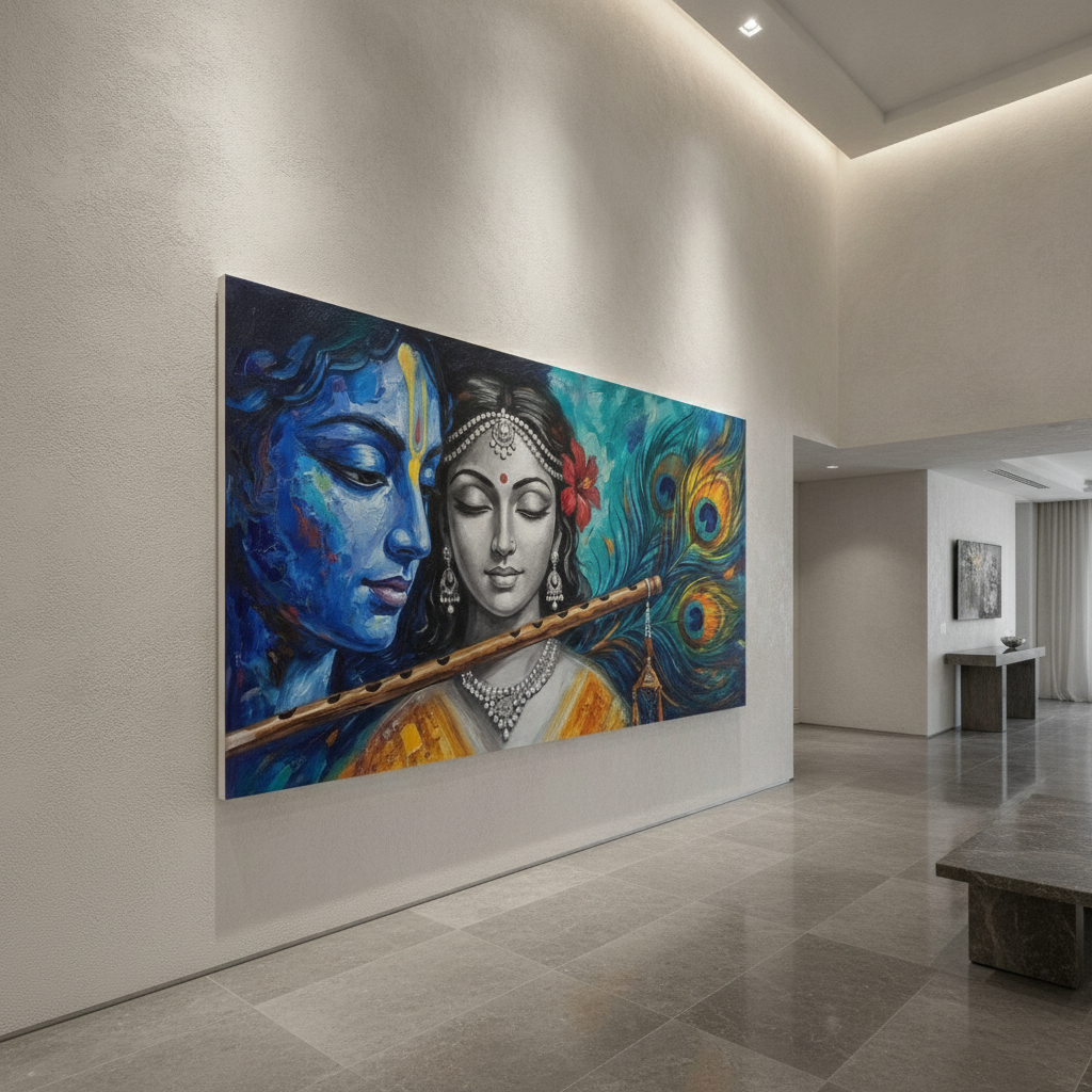 Radha Krishna Painting