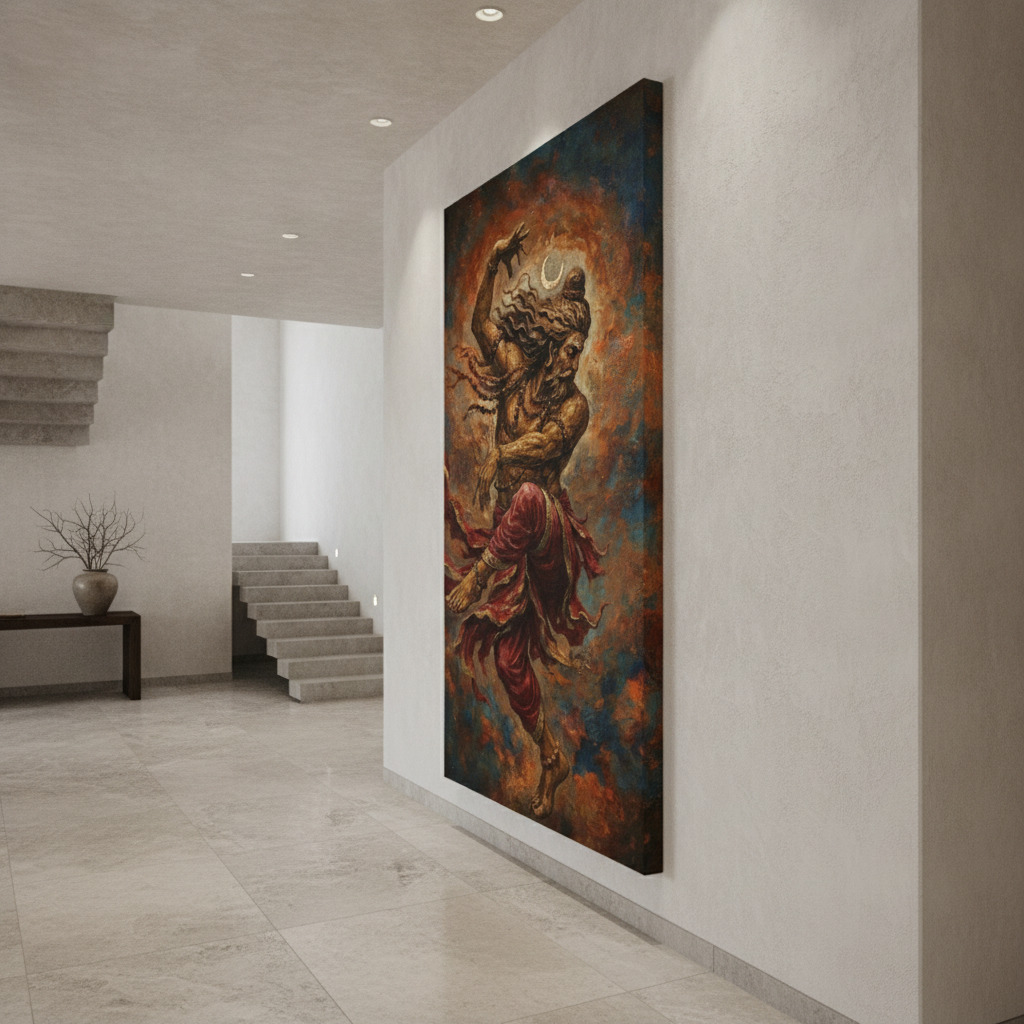 Shiva Tandava Dance Painting