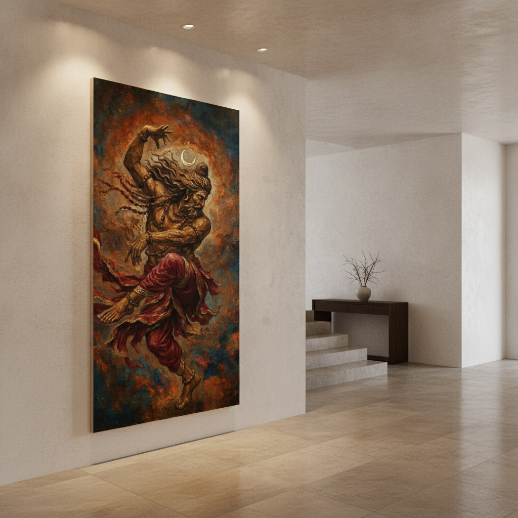 Shiva Tandava Dance Painting