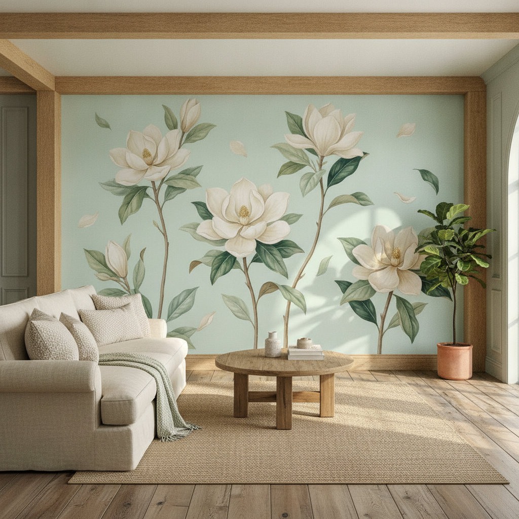 Magnolia Floral Wall Art
