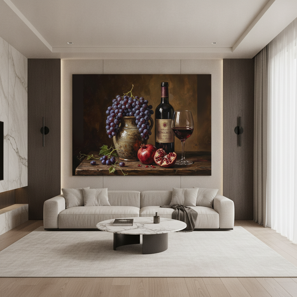 Grapes, Wine & Pomegranate Cellar