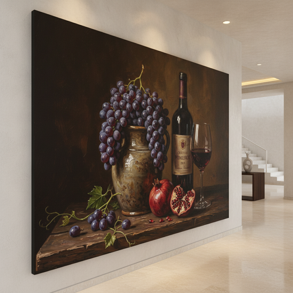 Grapes, Wine & Pomegranate Cellar