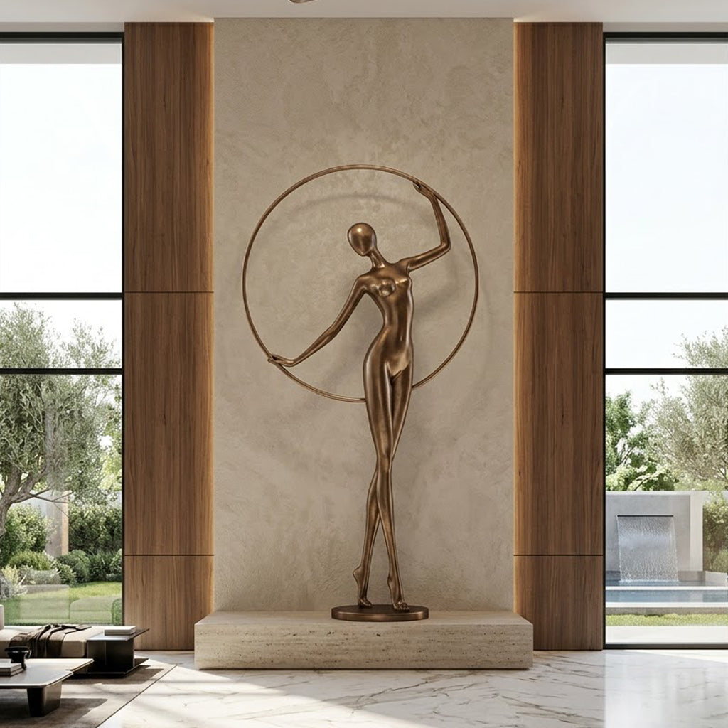 Hoop Dancer Sculpture