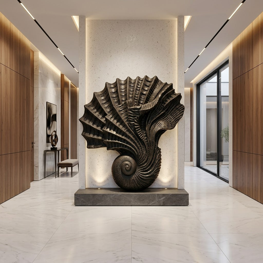 Nautilus Shell Sculpture