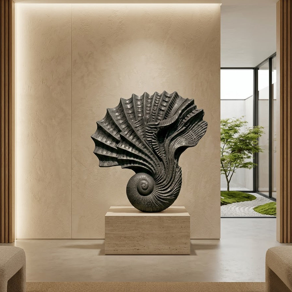 Nautilus Shell Sculpture