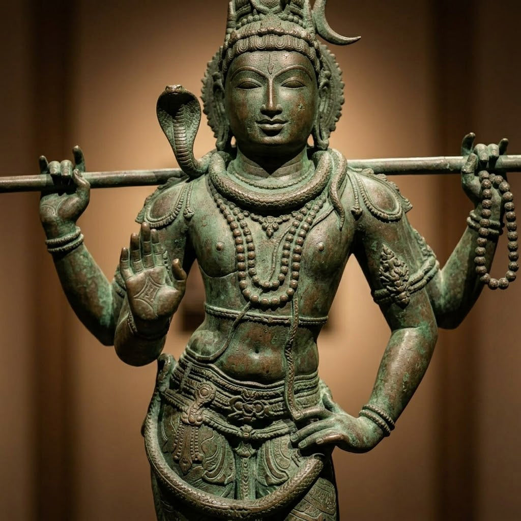 Shiva Trident Sculpture