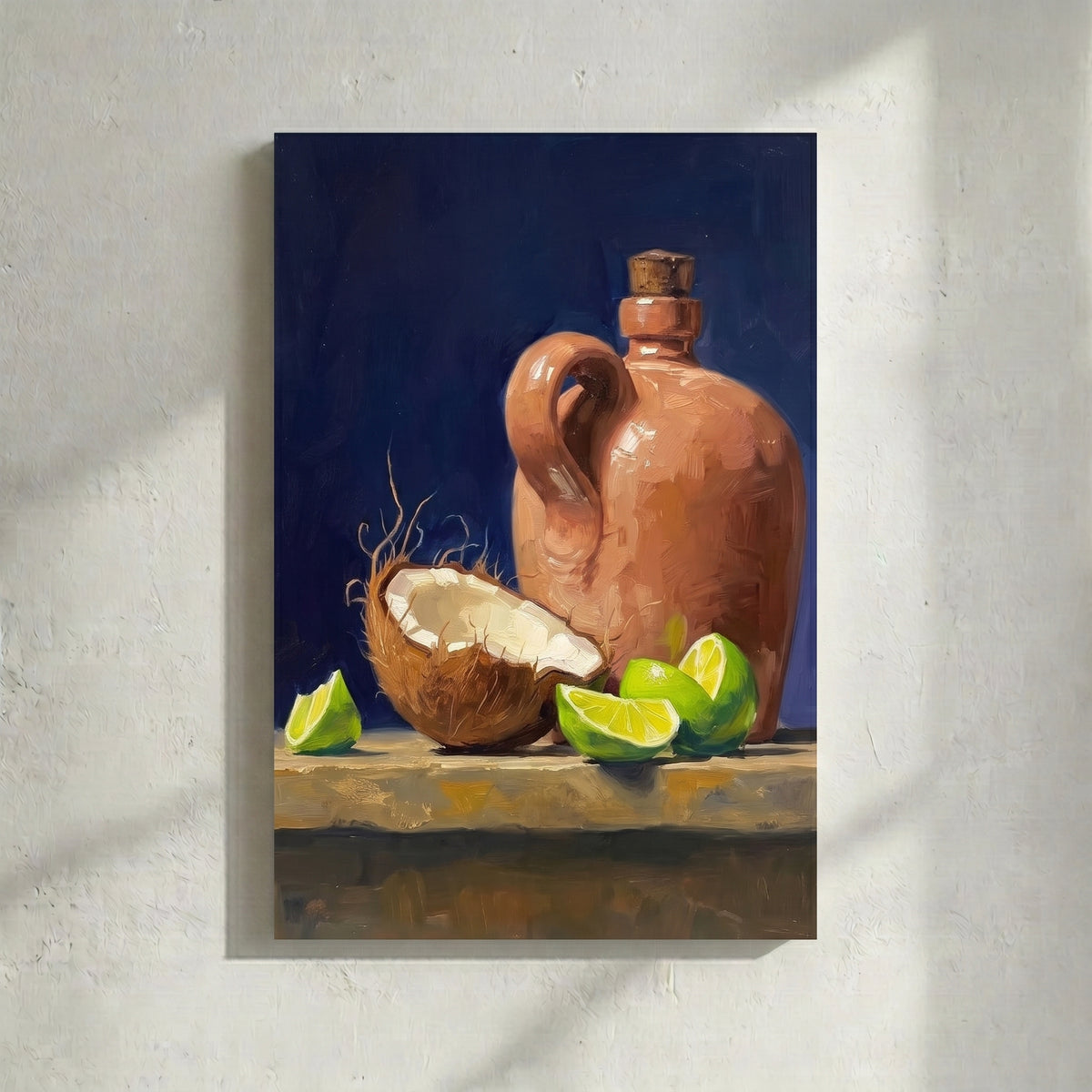 Coconut, Limes & Terracotta Jug