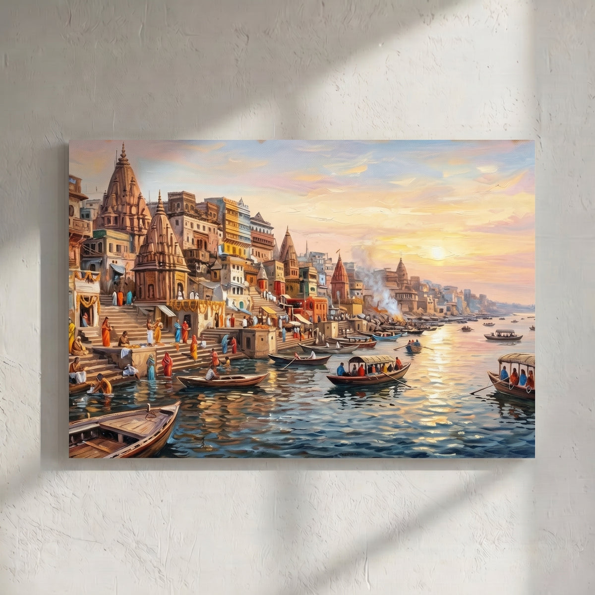 Varanasi Ghat Art