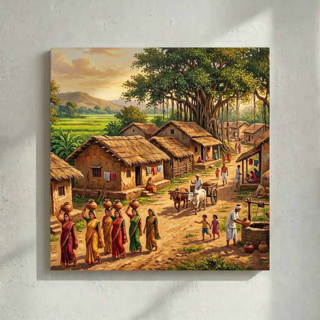 Village Women Art