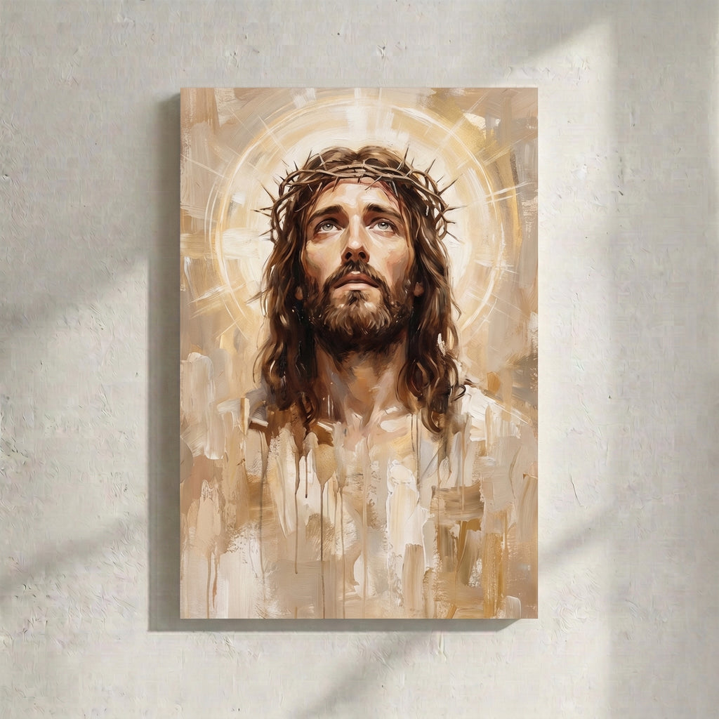 Jesus Crown of Thorns Painting