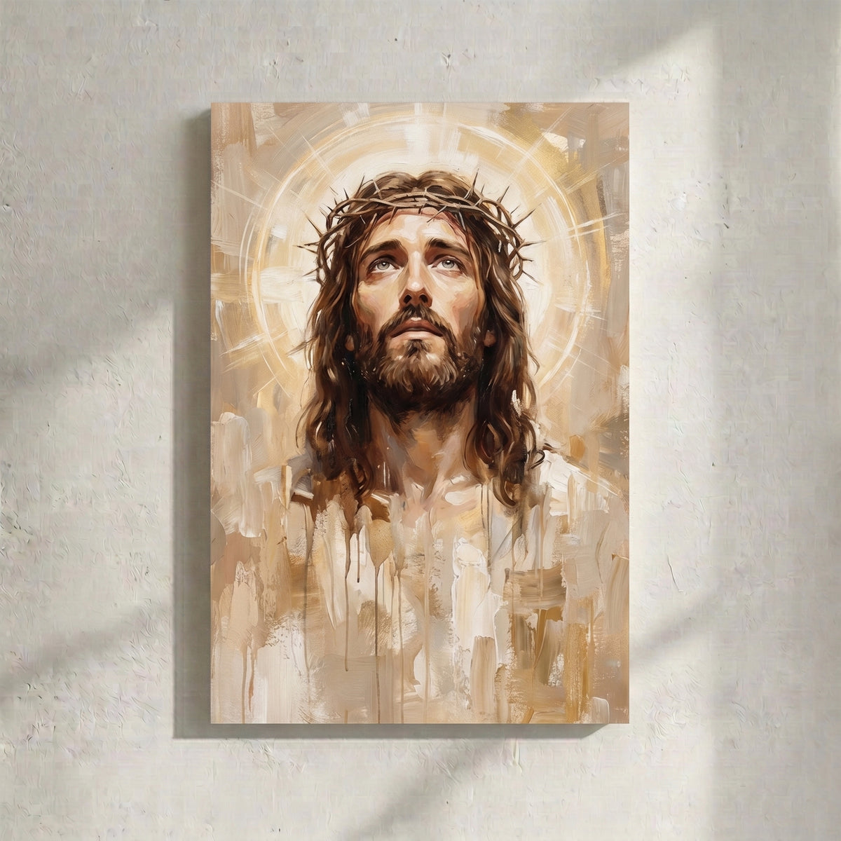 Jesus Crown of Thorns Painting