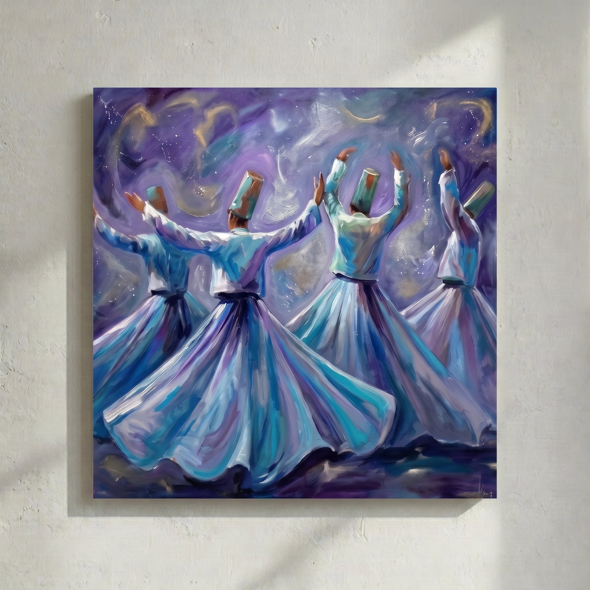 Sufi Whirling Dervish Painting