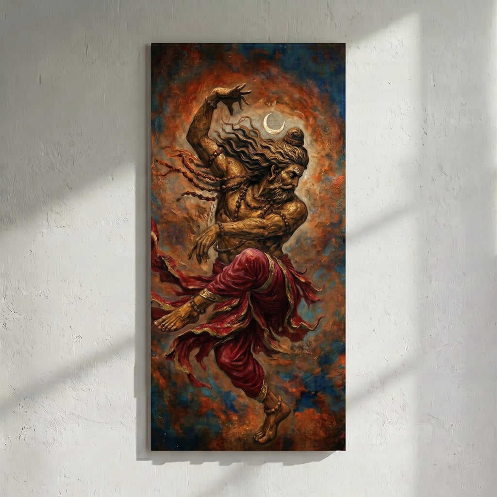 Shiva Tandava Dance Painting