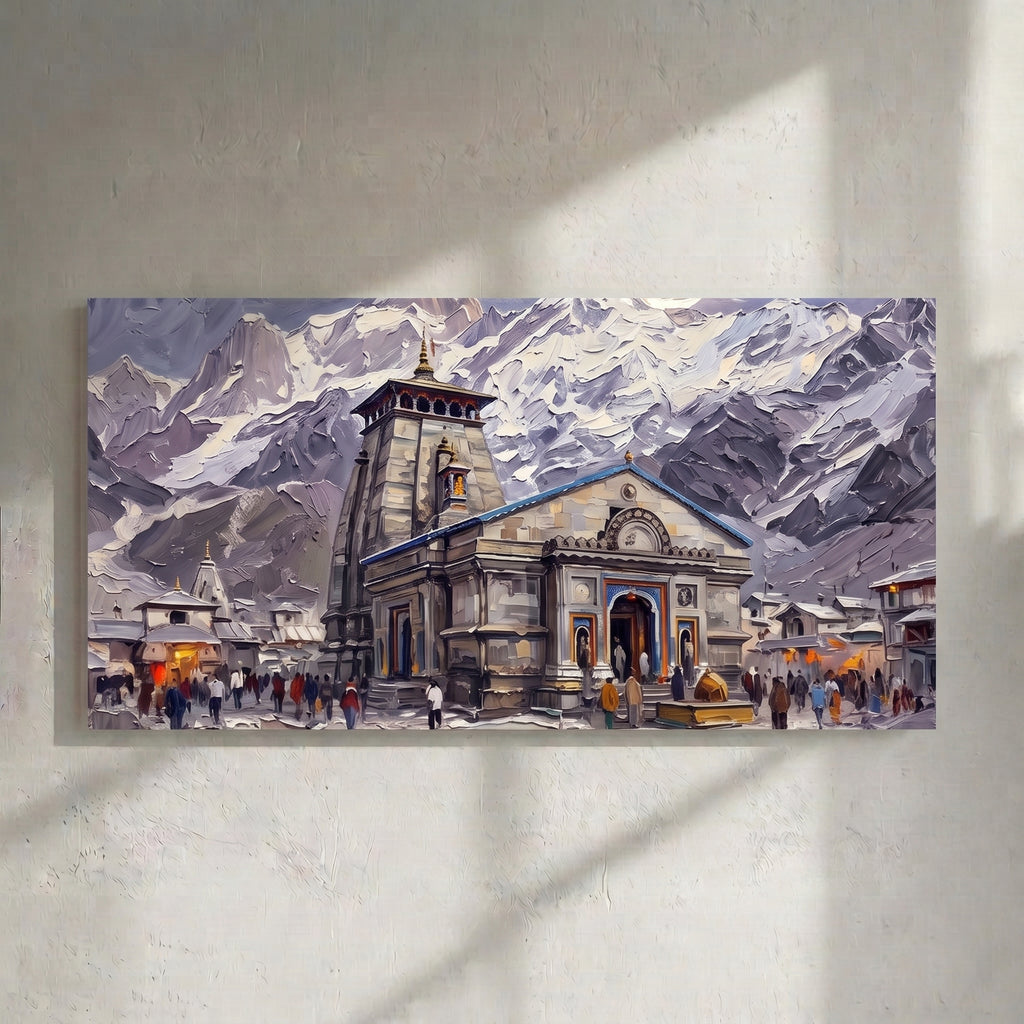 Kedarnath Temple Painting