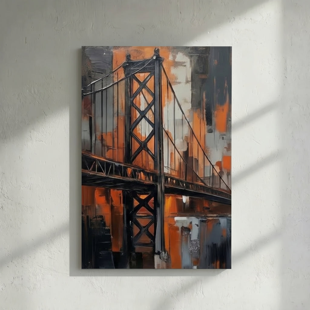 Bridge Abstract Painting