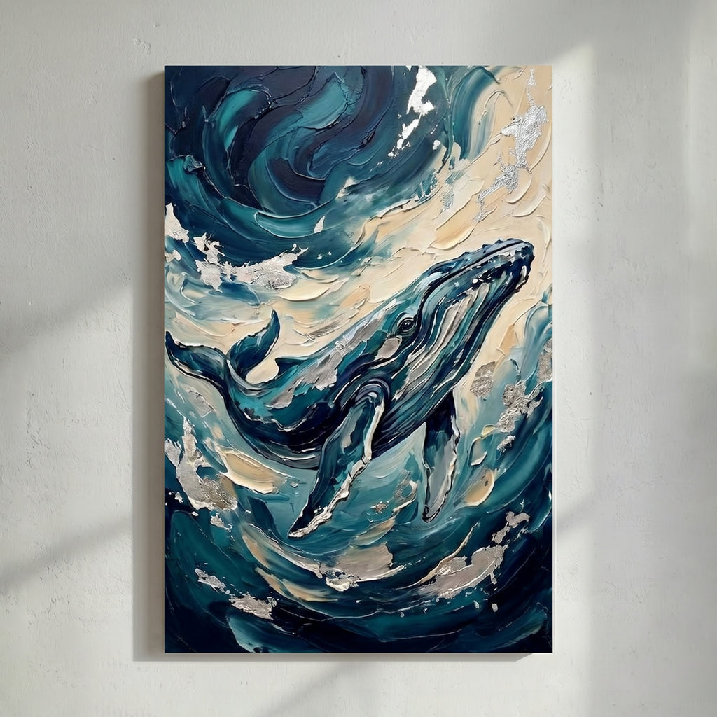 Humpback Whale Ocean Painting